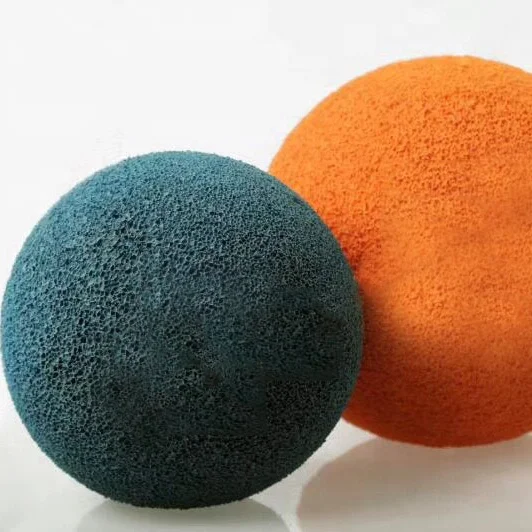 Sponge ball for pipe cleaning concrete pump spare parts