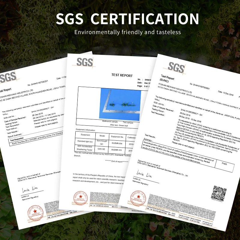 
Polymer uv protection plastic vertical greenery plant panel artificial leaves for fence hedge diy grass wall 