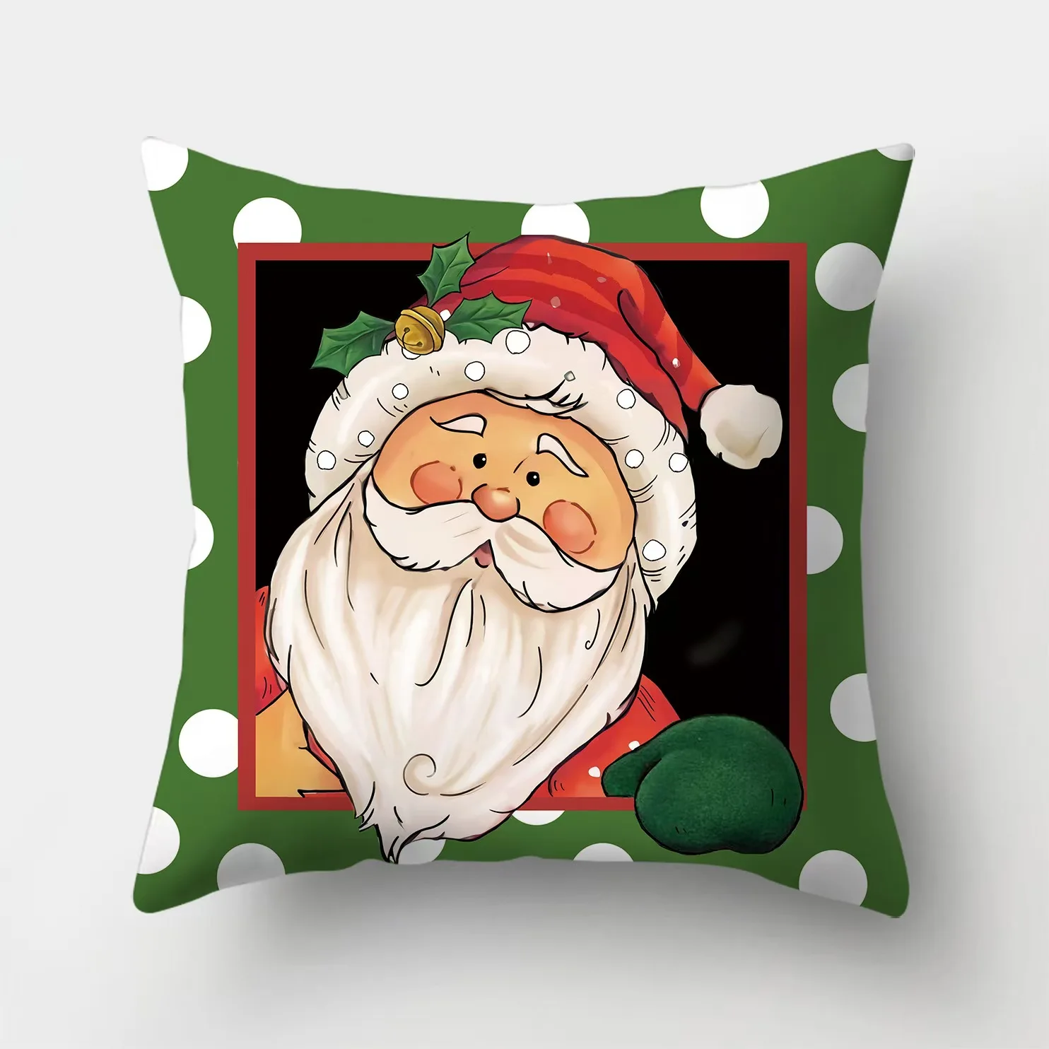 Christmas pillow Santa Claus cushion set Bedroom pillow set Bedroom living room holiday decoration