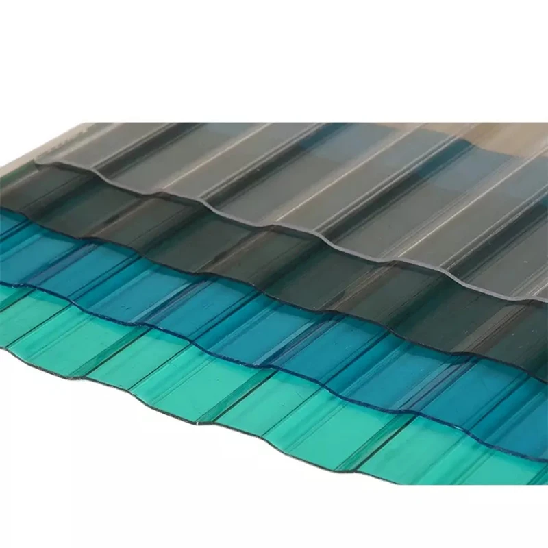 10mm Polycarbonate Corrugated Plastic Sheet Polycarbonate Corrugated Sheet For Roofing