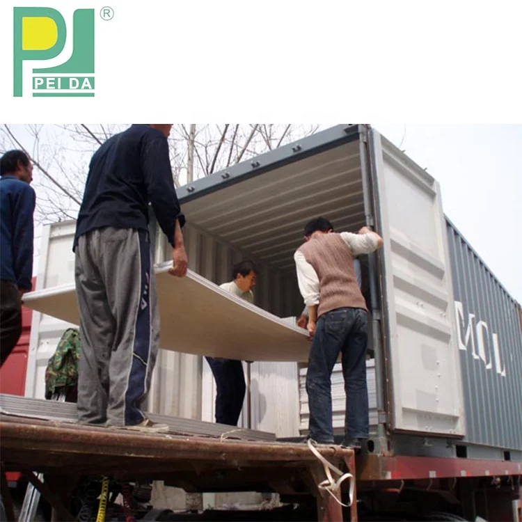 House Building Materials Drywall Gypsum Board Plasterboard Easy To Instal