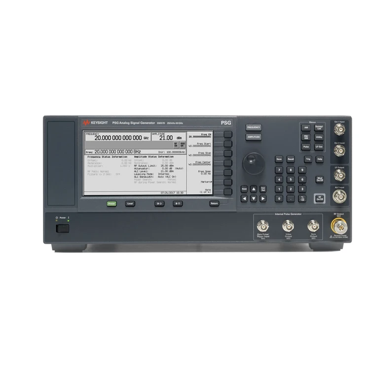 Agilent / Keysight E8267D PSG  100 kHz to 44 GHz vector signal generator effect