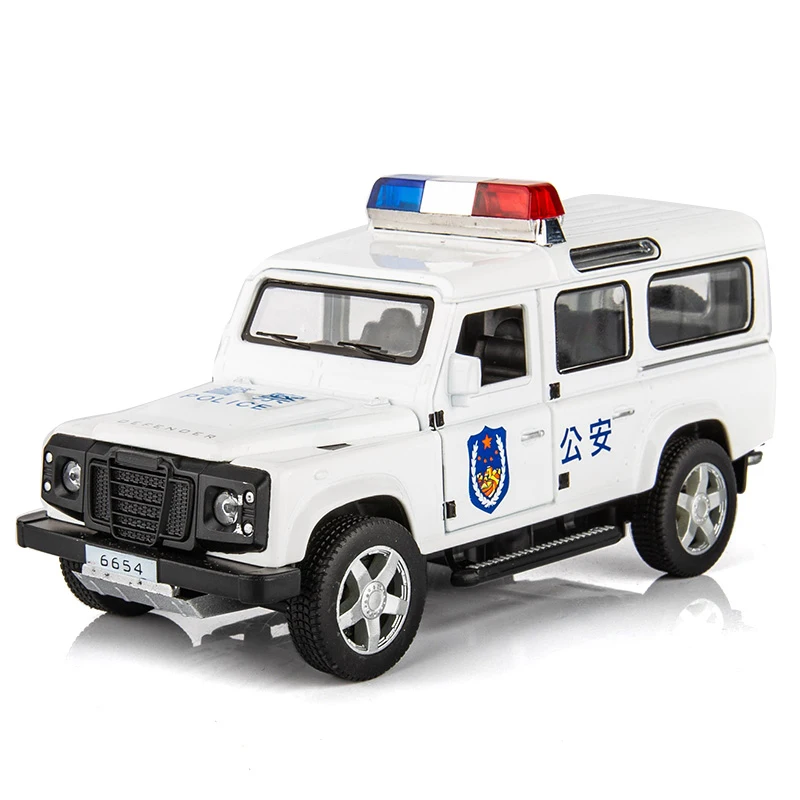 High Quality  1:32 classic car model police car model diecast car for gifts