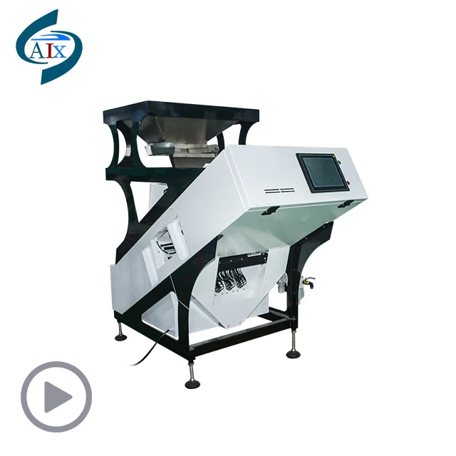 2 row 2-3 ton per hour capacity sunflower grain seed  rice wheat sesame color sorter machine