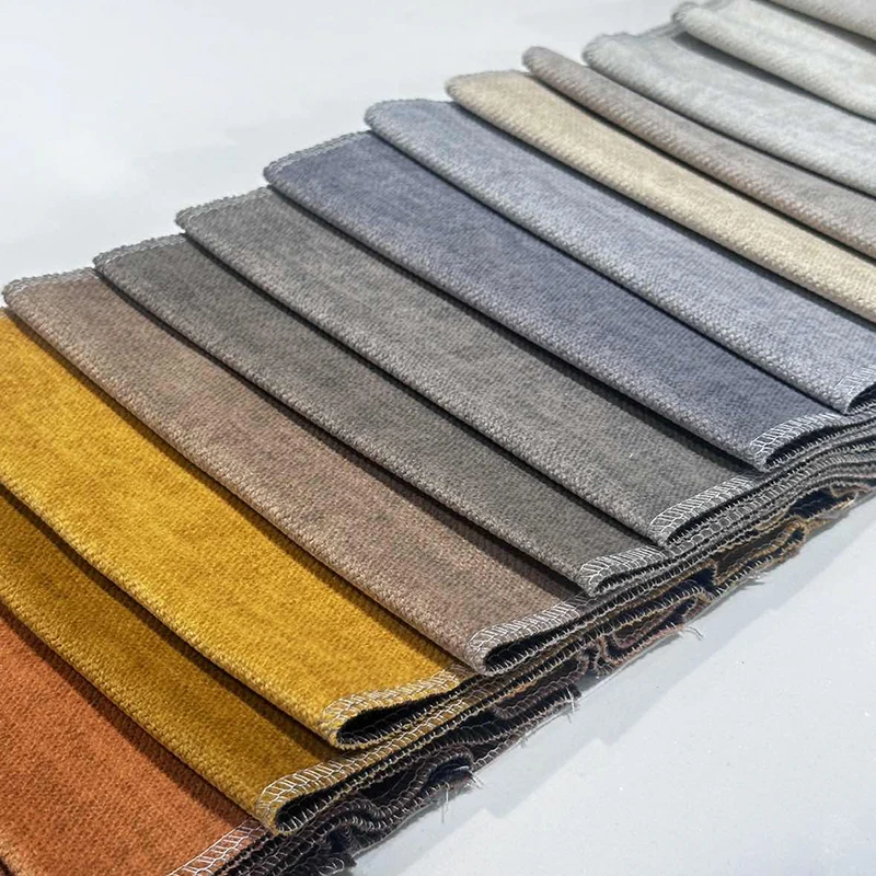 China Super Softsofa Fabric For Furniture Textile Velvet Jacquard Chenille Fabric