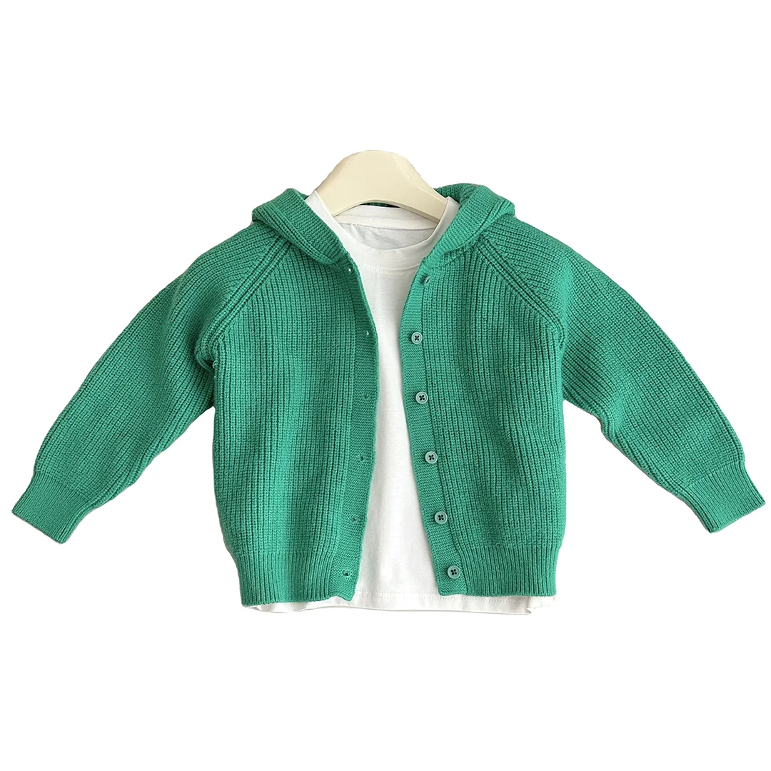 Purorigin baby clothes fashion cardigan sweaters wholesale knitted baby sweater autumn chunky cardigan oversized knit sweater