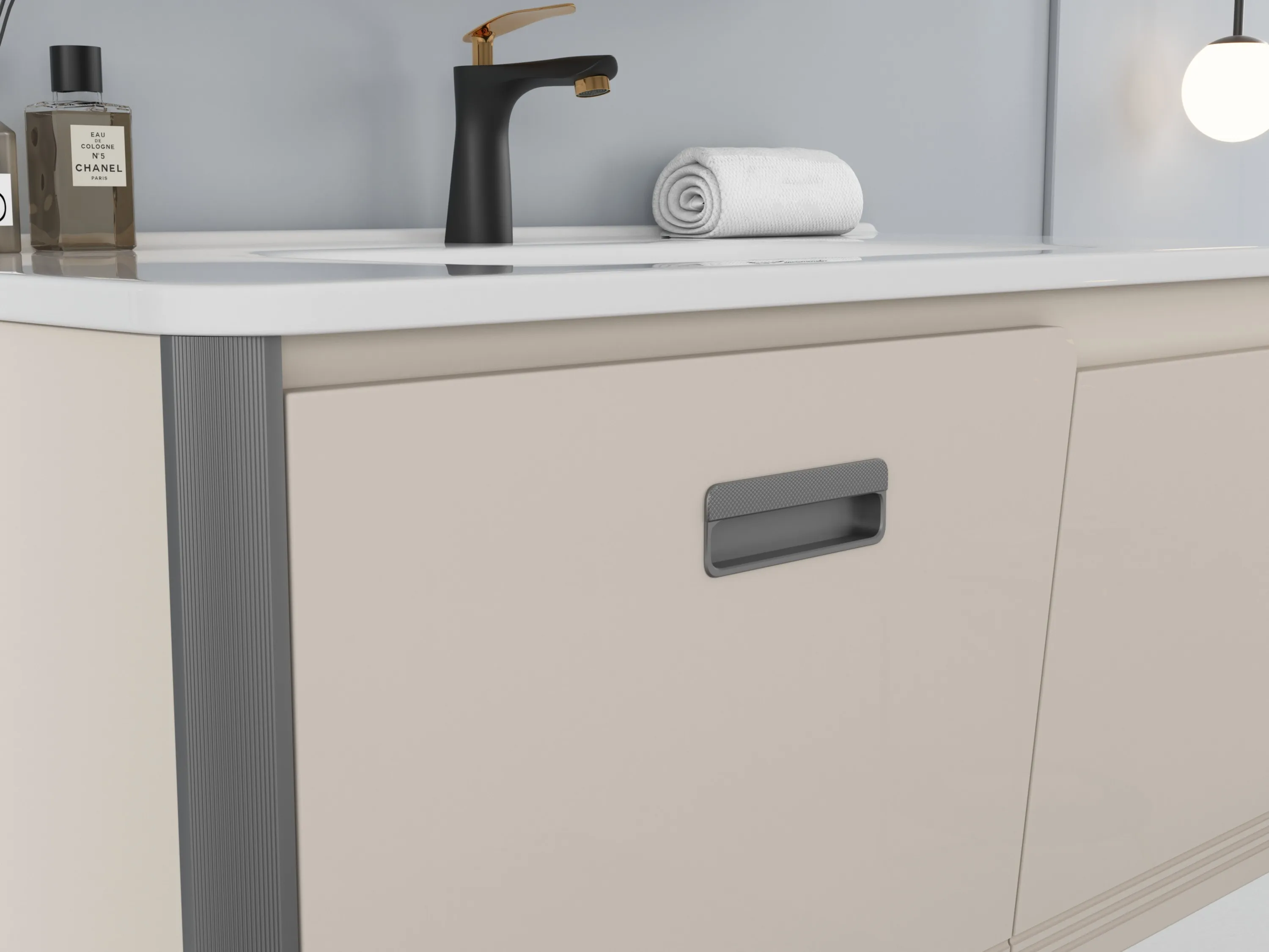 New design modern plywood lighting bathtub smart mirror cabinet wash basin bathroom dressing table washbasin