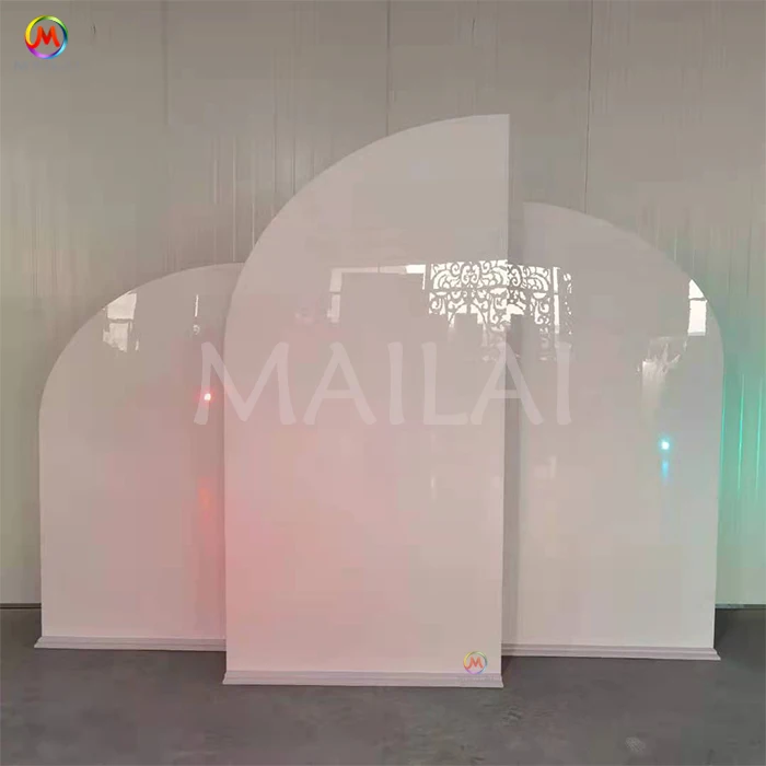 Wedding Supplies Craft New Style Party Decoration Backdrop Acrylic Wedding Backdrop Stand For Events Wedding Decoration