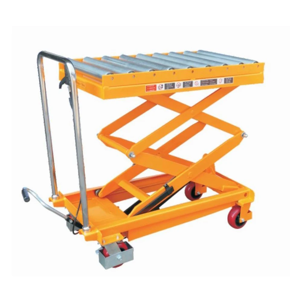 Central Hydraulics Scissor Lift Roller Shear Electric Table Lift