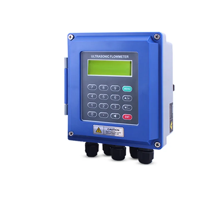 Wall-mounted ultrasonic flowmeter to use  ultrasonic flow sensor