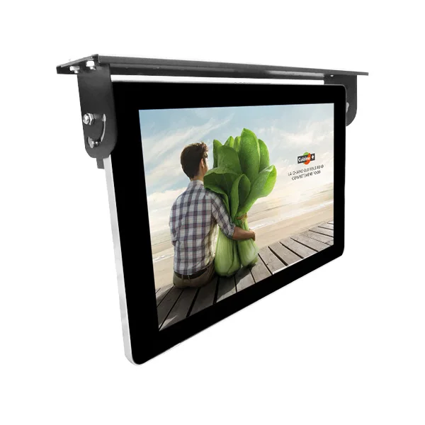 21.5 inch Ceiling Android 4G Wifi  Bus Digital Signage Advertising Lcd 24v Monitor Video Screen hd Indoor Bus Digital Display