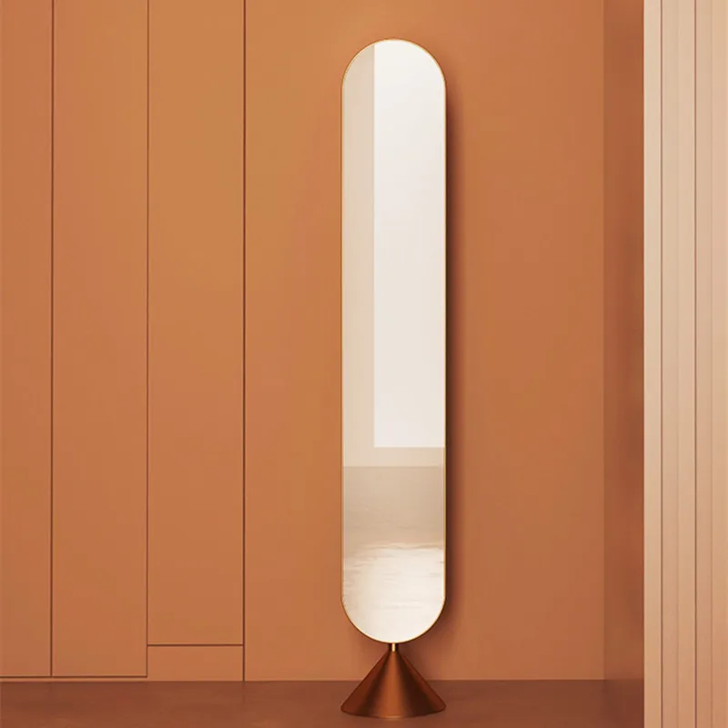 Bedroom Floor Home Bathroom Front European Full Length Dressing Set Large Size Gold Decoration Fashion Vanity Mirror