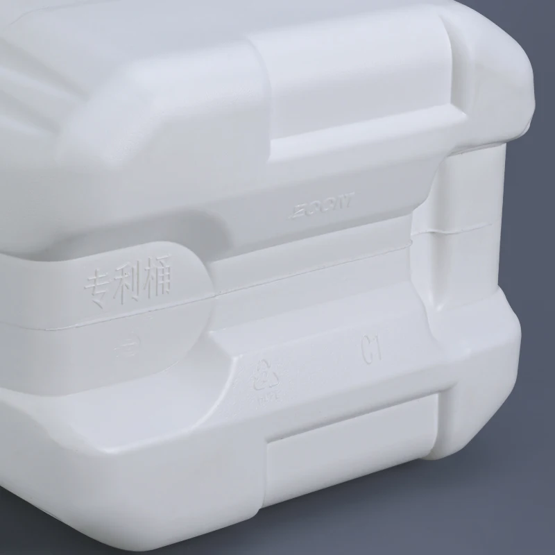 20L HDPE Plastic Fluorinated Bottle For Pesticide Barrels Chemical Organic Solvents