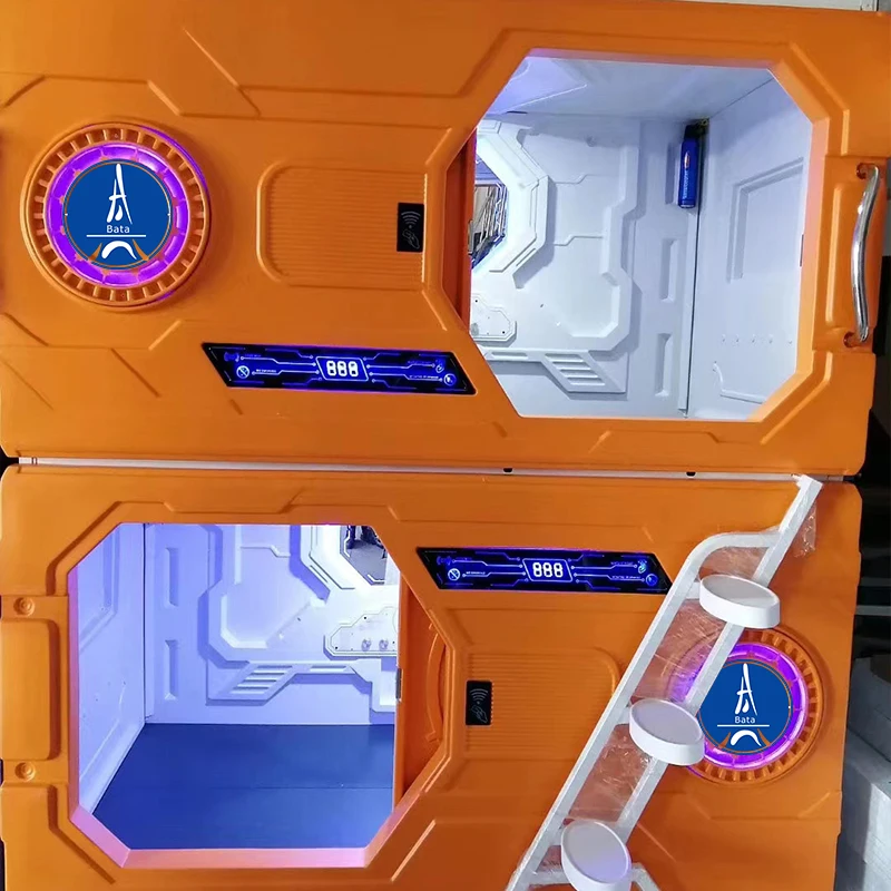 Capsule bed sheet Laminated hotel accommodation Student bed Hotel Apartment bed Capsule cabin bedding furniture