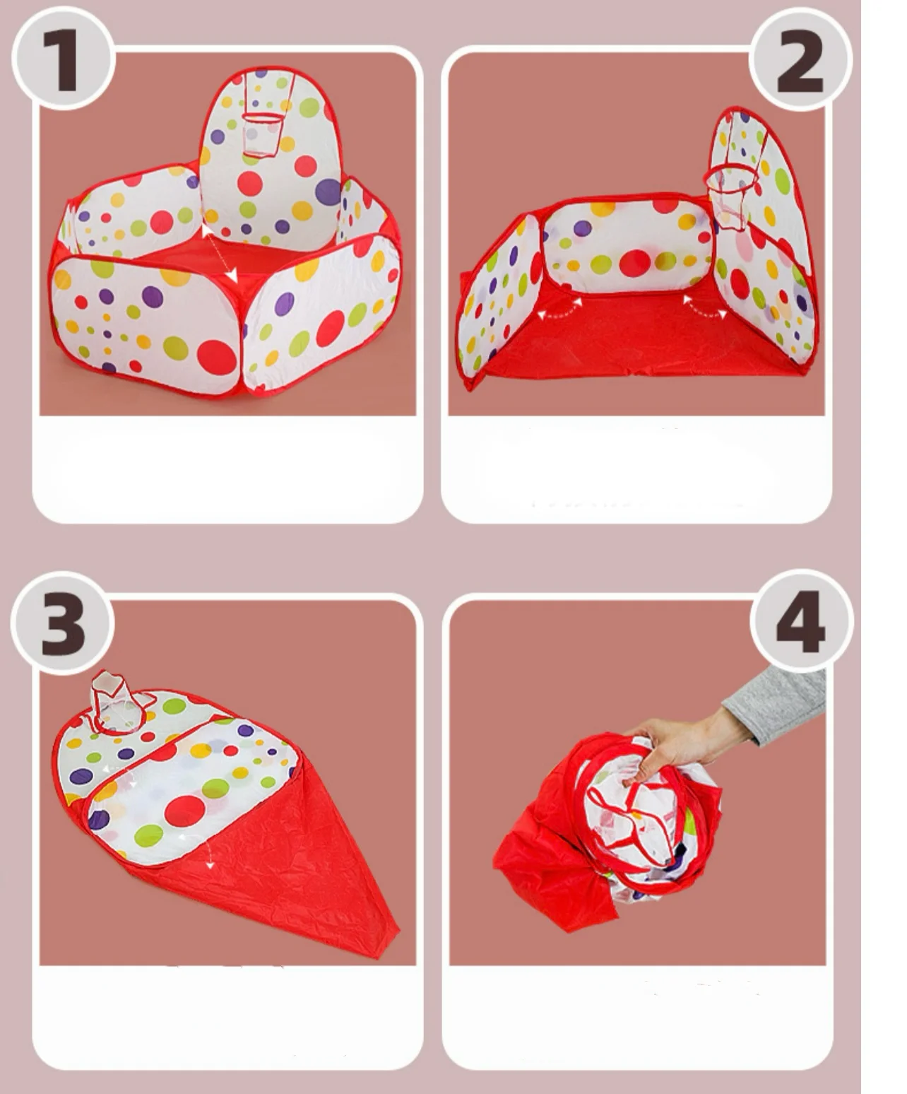 China Lovely Kid Play Tent Kid Tent Playground House With Balls