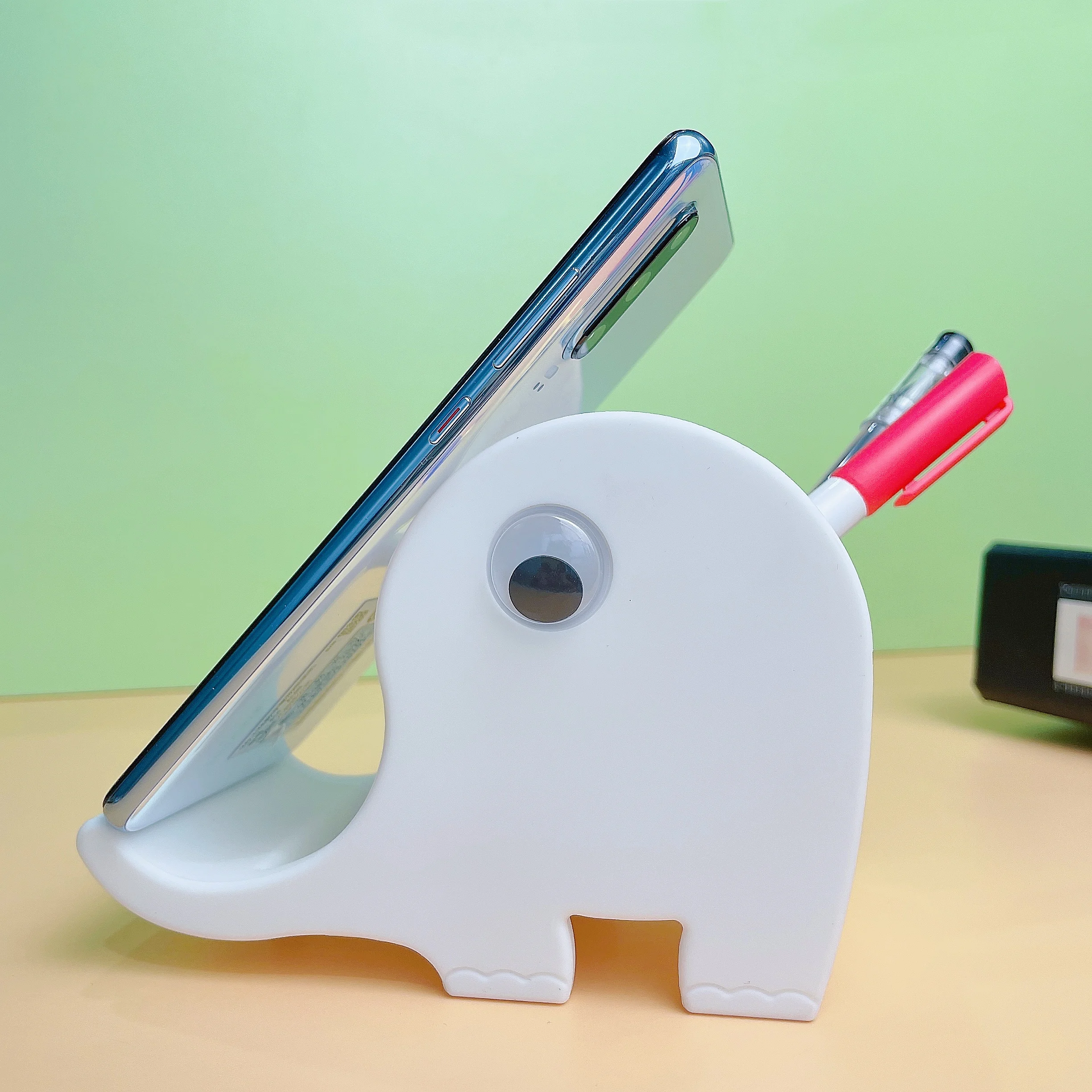 Silicone Pen Holder Pencil Storage Container Office Organizer Makeup Pen Container