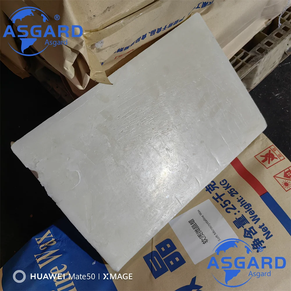 Wholesale Fully Refined 70 Microcrystalline Wax Solid Yellow Block Ceresin Paraffin at Competitive Price