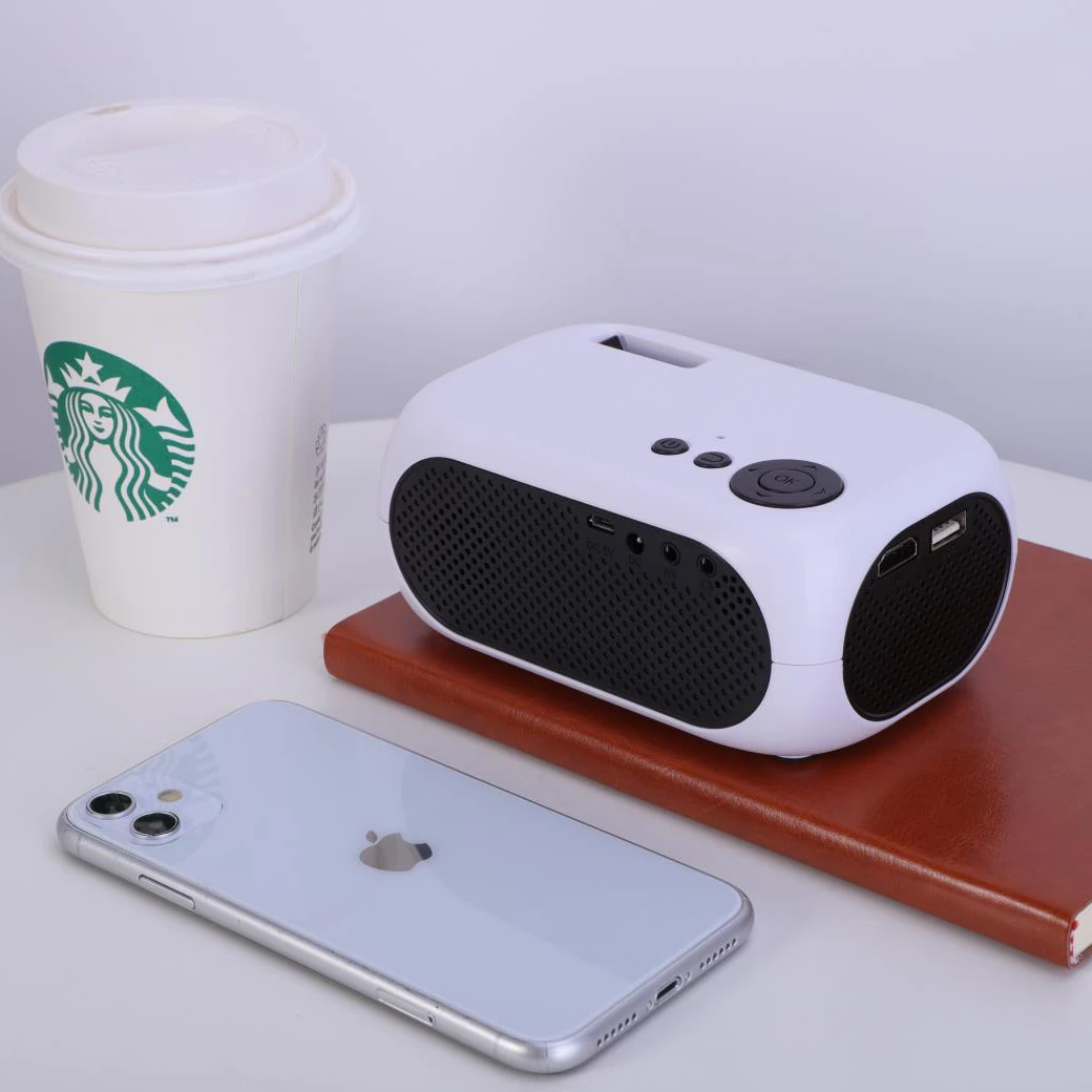 XIDU Factory Price Portable Mini Smart Mobile Projector Has Higher Lumens Than YG300 Supports 1080p Home Power Projector