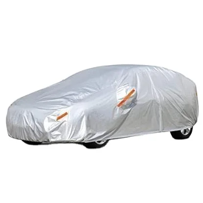 Oxford 6 Layers Car Cover Waterproof All Weather for Automobiles UV Protection Density Fabric