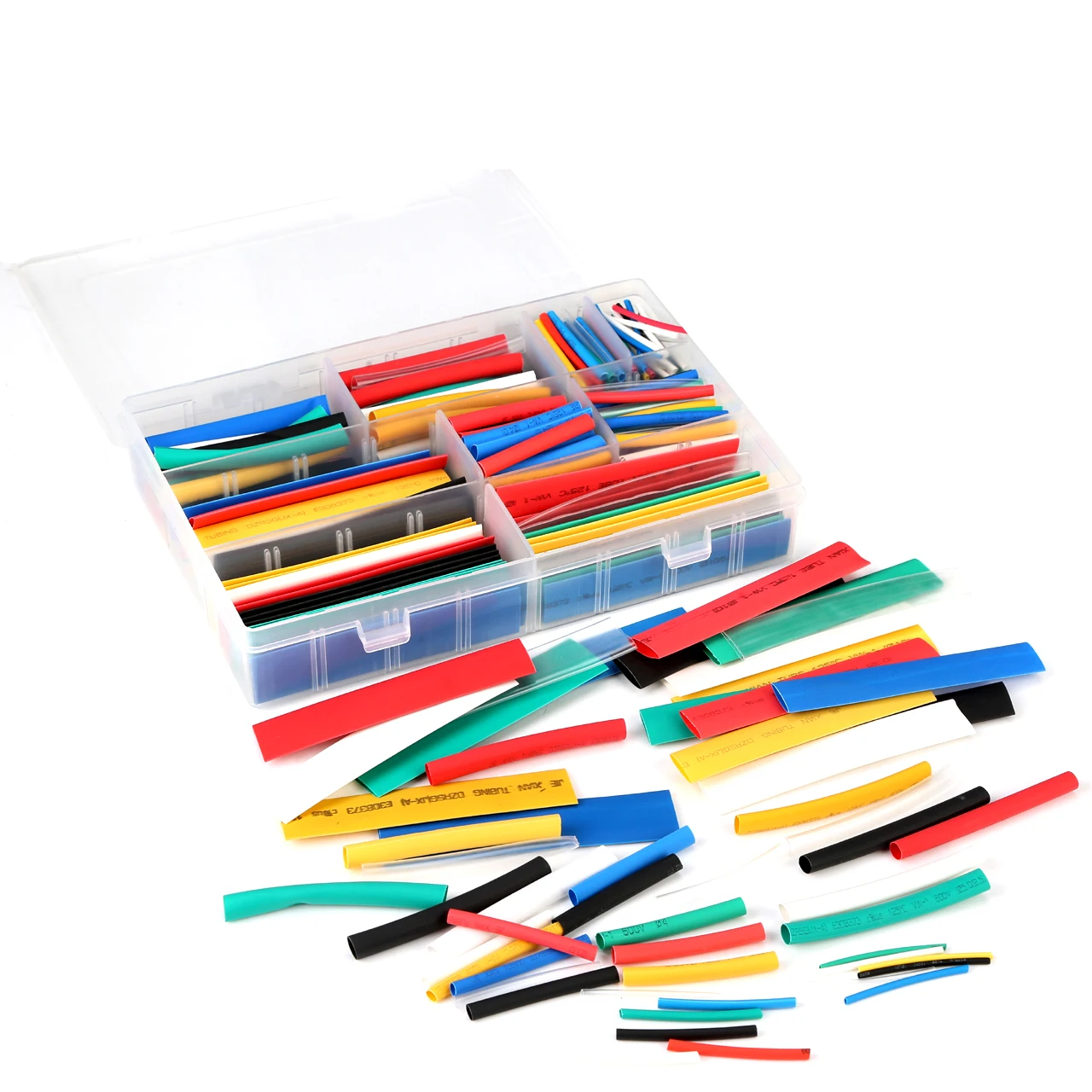 polyolefin clear conductive non slip thin wall environmental protection heat shrink tubing insulation