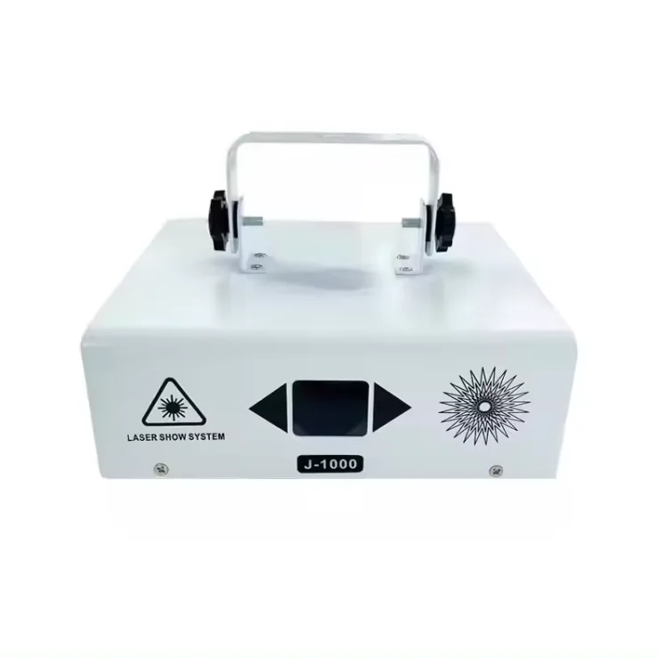 RGB 1W Full Color Beam Party Halloween animation decorative Christmas Laser Light KTV Bar Decoration Animation laser for disco