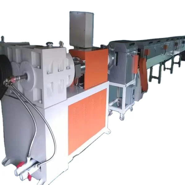 Silicone hose extrusion line for extruding extruder silicone (foam) hose/profile