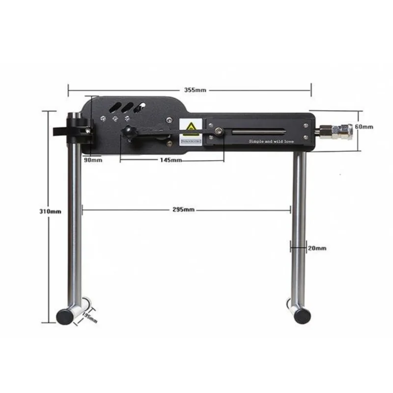 Female Masturbation Simulation Tpe Dildo Adult Toys Fully Automatic Thrusting Retractable Remote Control Cannon Machine Toys