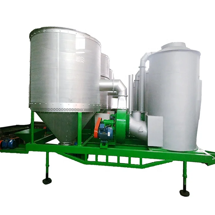 Grain dryer corn in kenya 30 ton diesel recirculating solar mini grain dryer