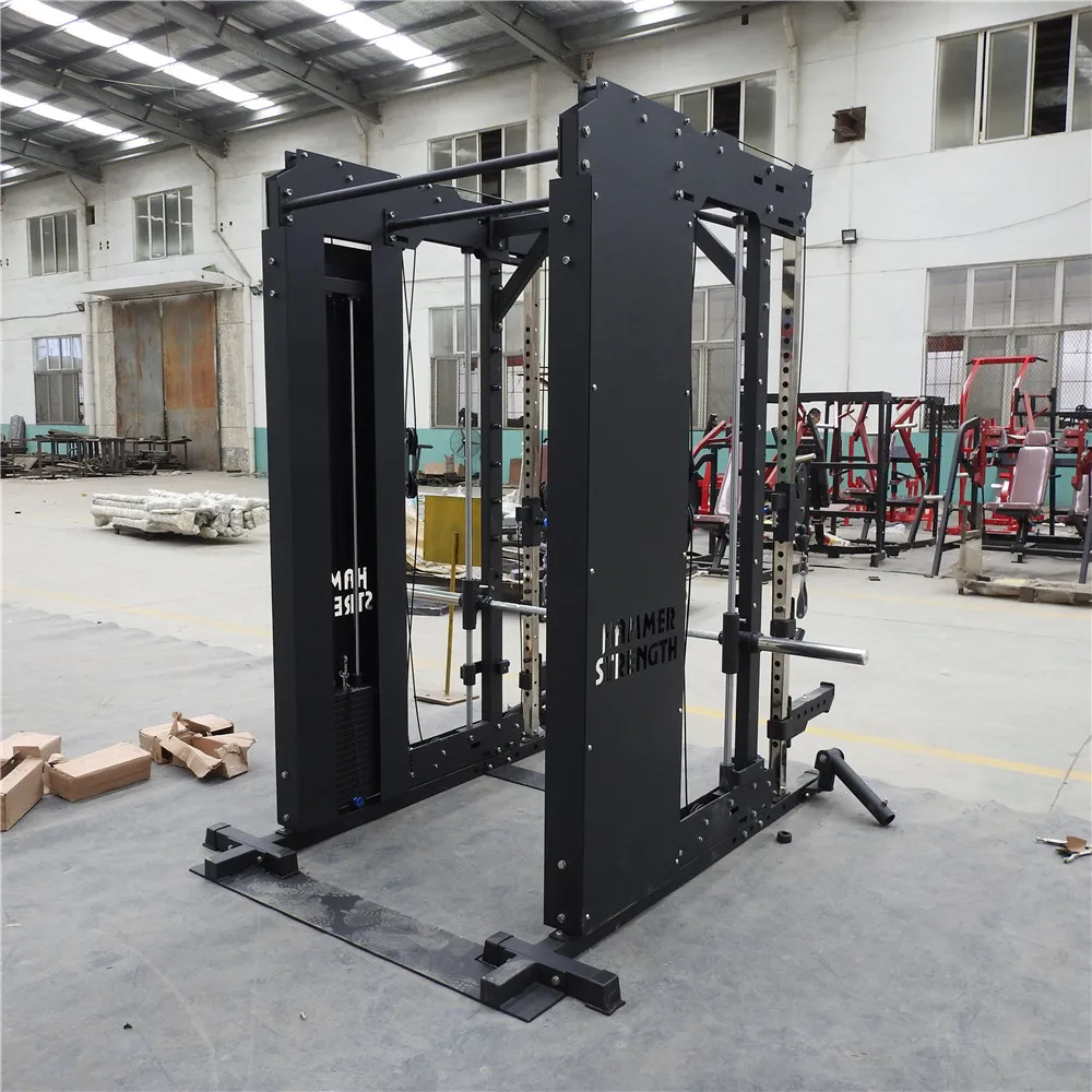  Производитель коммерческих heavy duty домашнего спортзала Смит машина многофункциональный оборудование для тренажерного