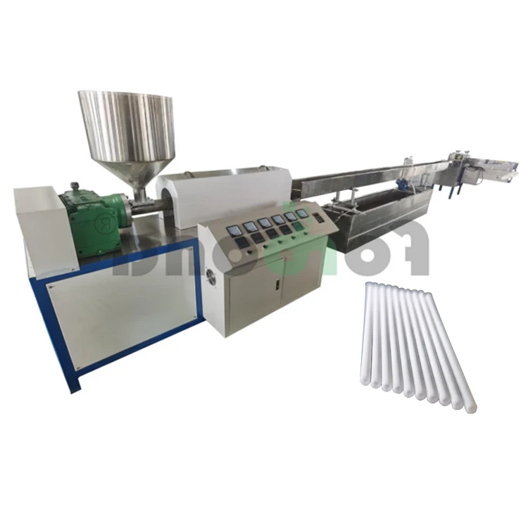 Forbona  Easy To Use Fully Automatic Stability PP PE Plastic Medical Area Straws Stick Making Machine