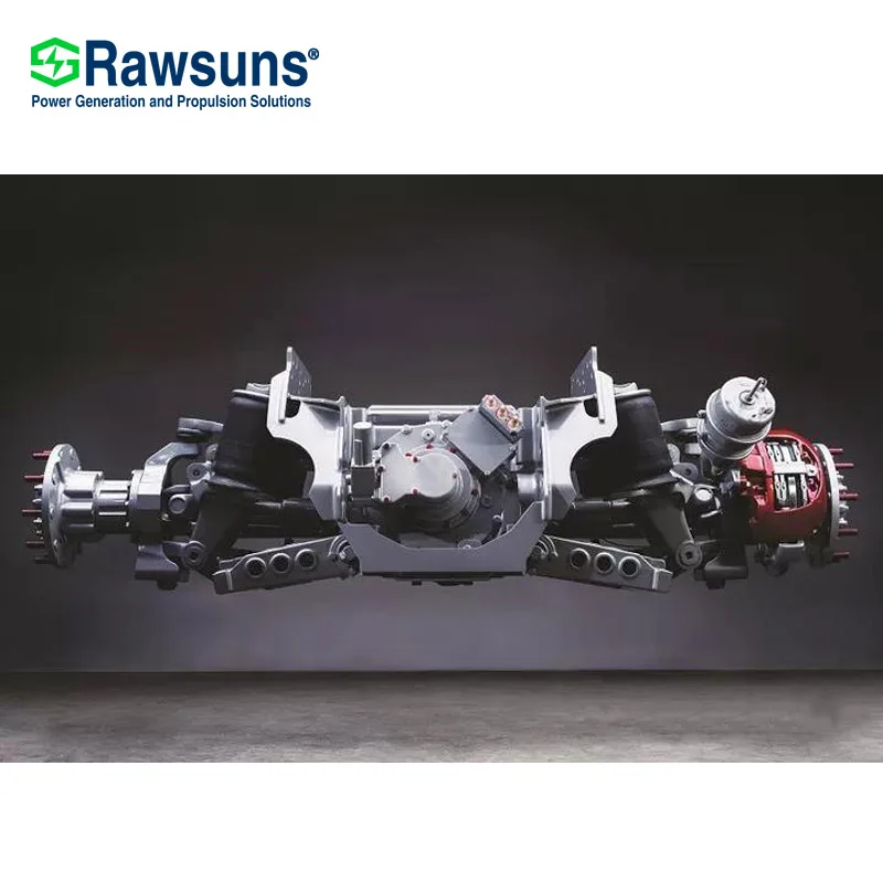 Ac motor Rawsun 80kw READ800F01 with suspension kit wheel drive car conversion for cargo van
