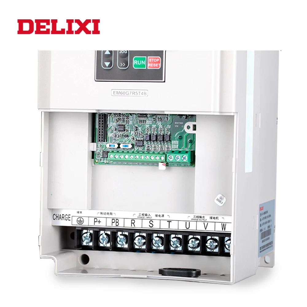  Delixi 2.2kw 380 В трехфазный vfd инвертор привод переменного тока для вентилятора