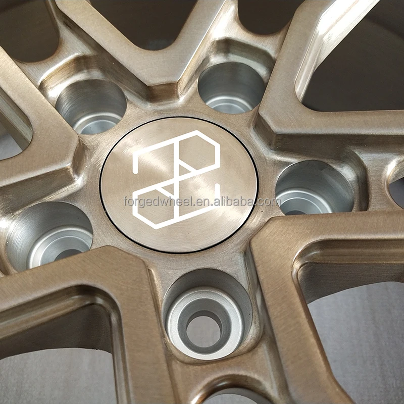 PENGZHEN brushed matte bronze car alloy wheels rims 5x112 18 19 20 inch for bmw 3 series 5 series 7 series