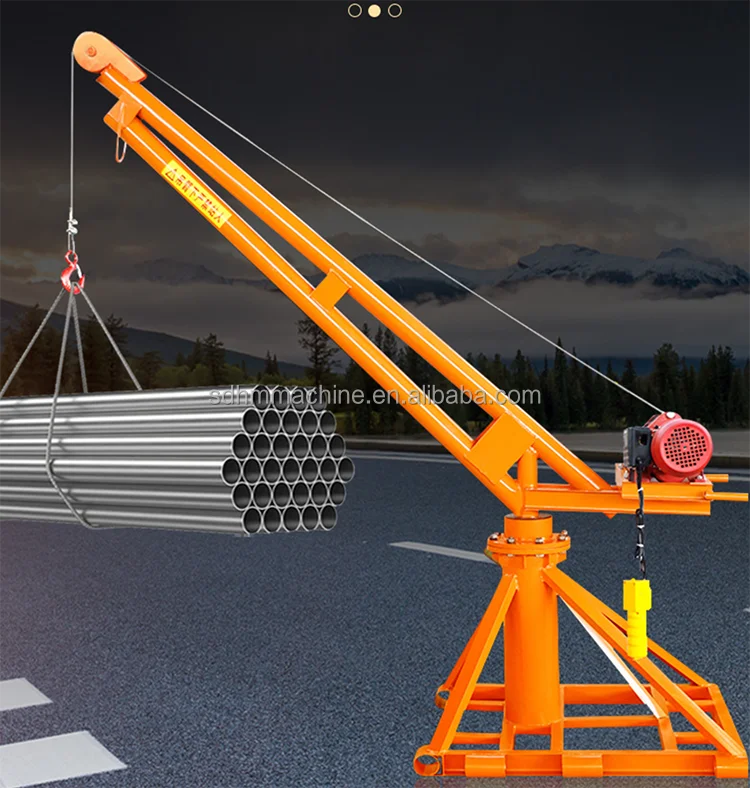Factory Cheap Price Portable Construction Crane Mini Electric Jib Crane