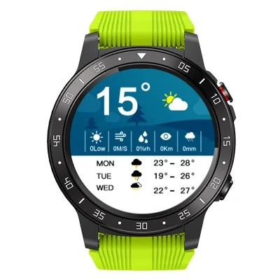 GPS Color Screen Watch Wireless Heart Rate Walking Thermometer Altimeter Compass Watch