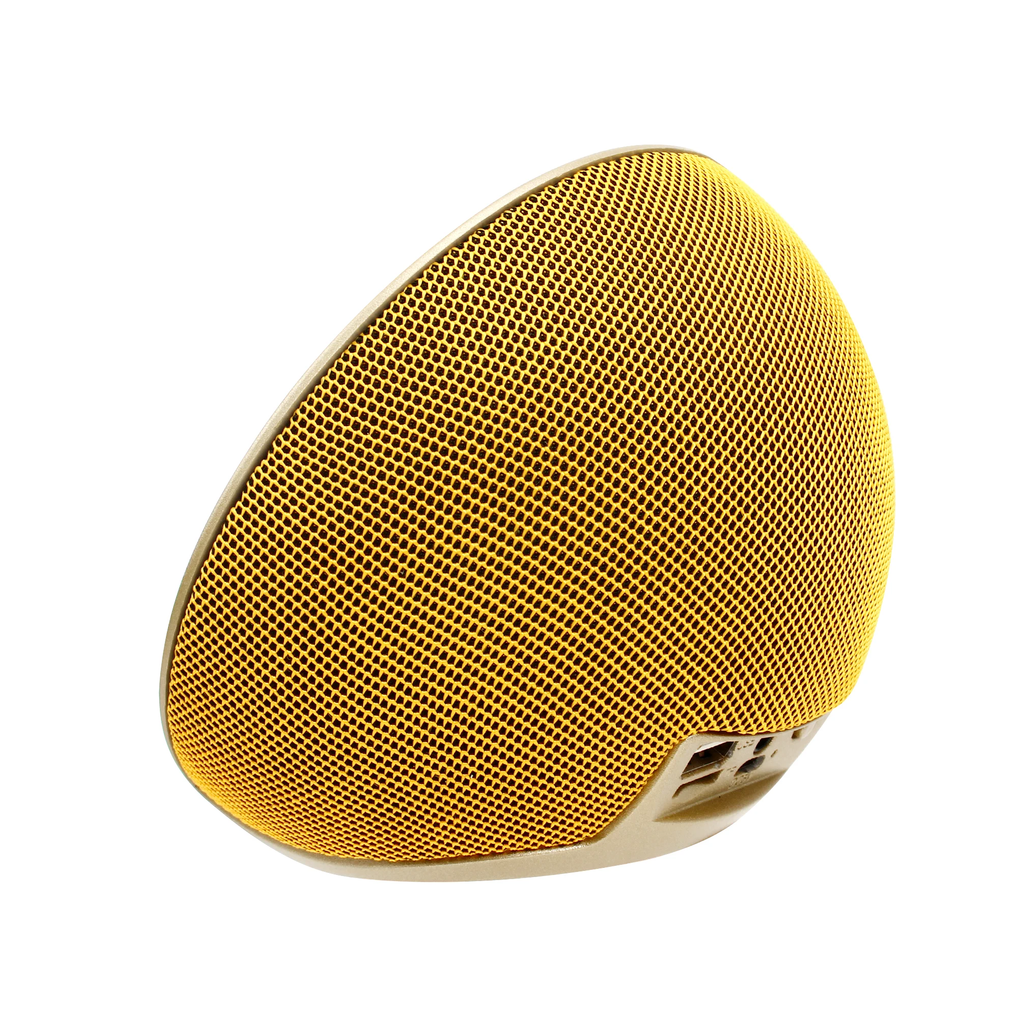 Quality Wireless Charger Mini Portable Music Player Fabric Stereo Bass Cell Phone Docking Bluetooth Speaker