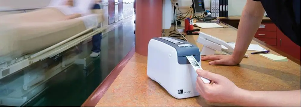 Original Brand New HC100 Desktop Thermal Transfer and Direct Thermal Modes Barcode Printer 300dpi Label Printer