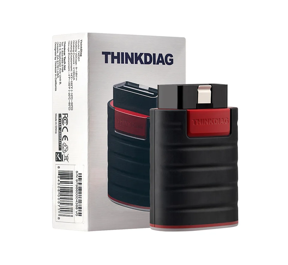 THINKCAR Latest Thinkdiag 4.0 Version OBD2 Code Reader Full Software 1 Year Update Full System OBD 2 Ecu Coding Diagnostic Tool