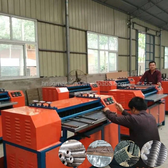 Radiator fin machine radiator panel separator radiator peeling machine