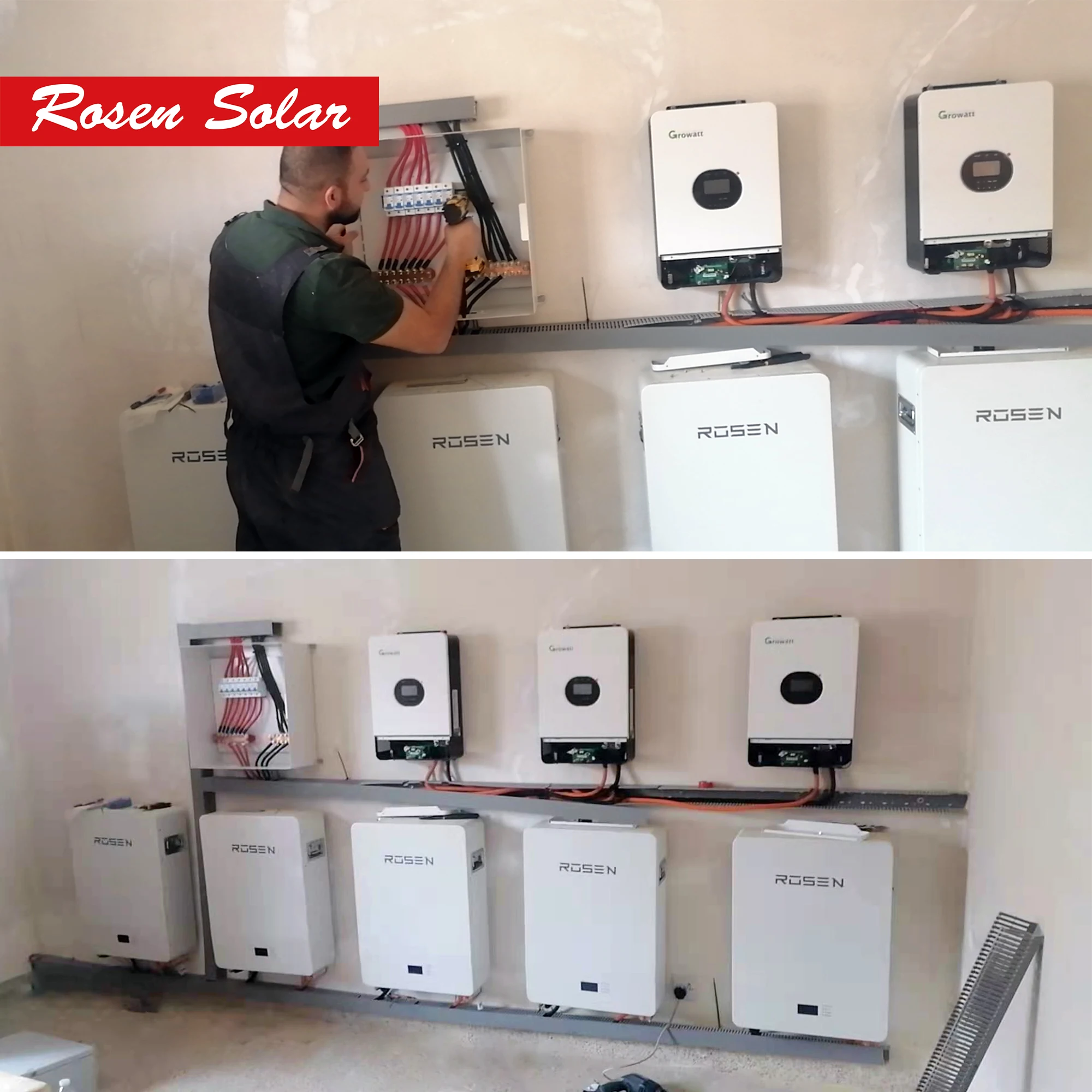 Complete Set 10KW Solar Panels System Hybrid Solar System Solar Energy Home System