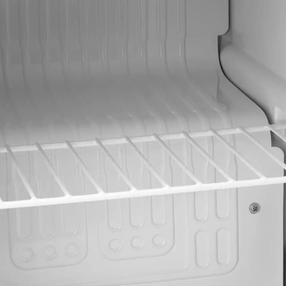 NUELEAD Wholesale 40L Semiconductor Refrigerator Black Glass Door Quiet Refrigerator