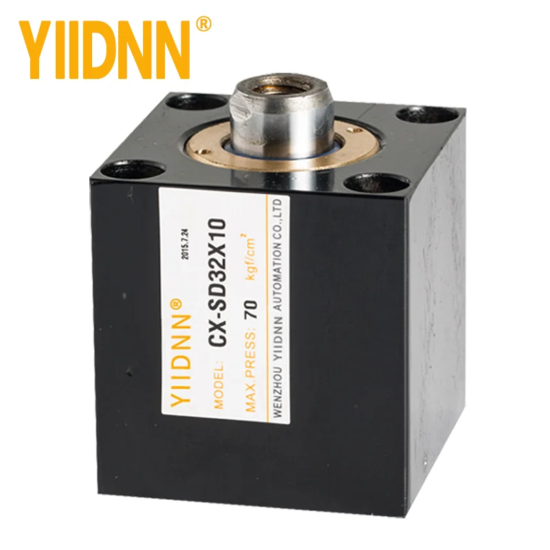 CX Series double-acting block compact short stroke adjustable small thin hydraulic cylinder