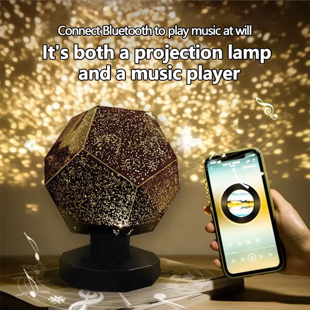 Starry Projector Sky Star Star Light Projector Aurora Star Light Projector with Remote Control