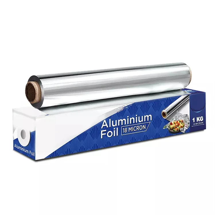 8011 Aluminium Foil for food 0.14mm 12um 18um Blue hydrophilic aluminum foil, aluminum foil for food packaging