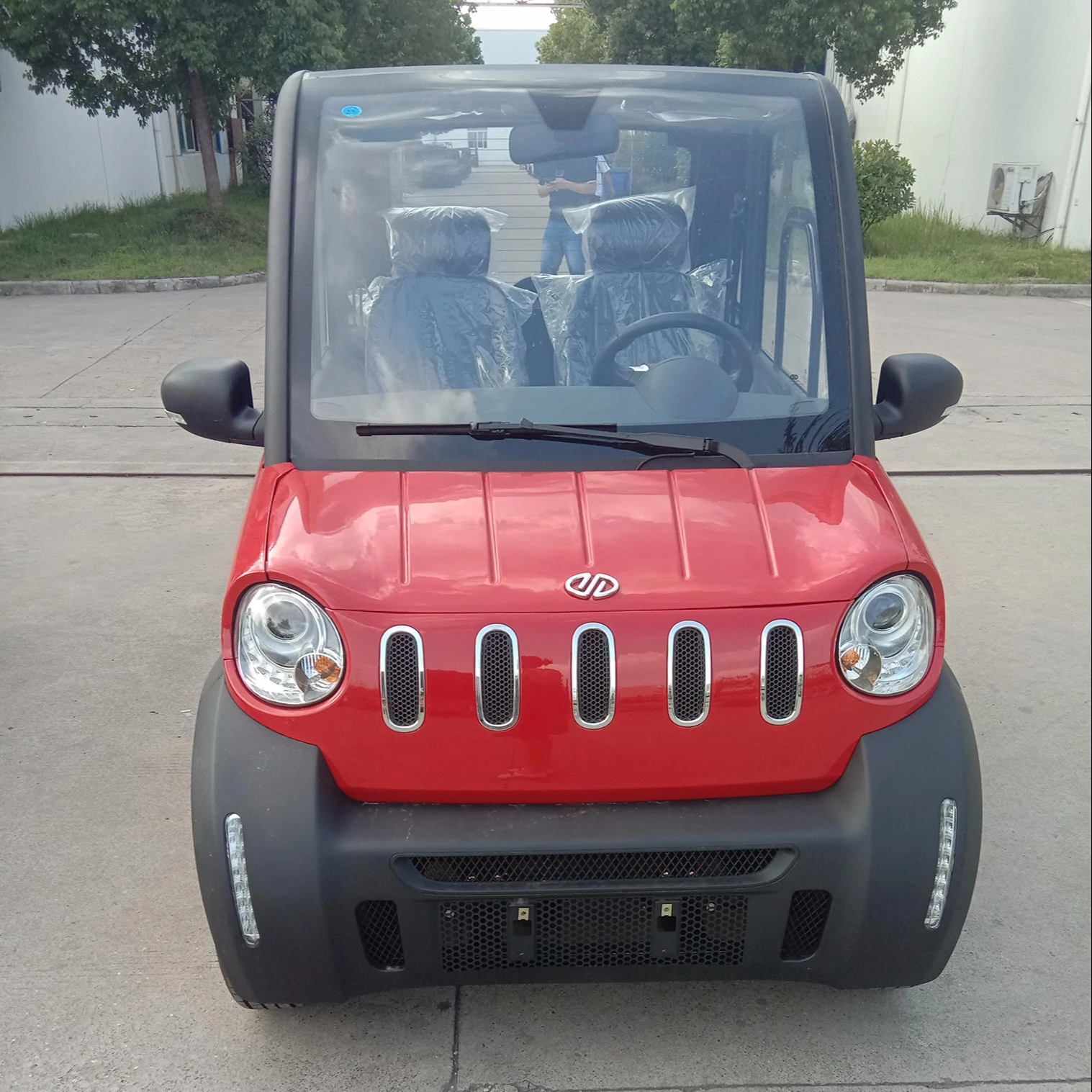 2 пассажира 4x4 электрический автомобиль китайский поставщик с сертификатом eec
