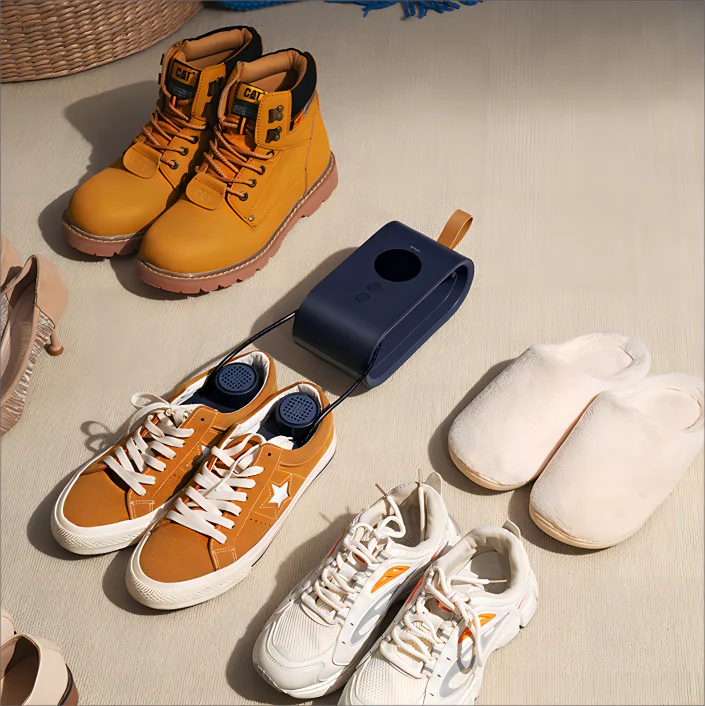 Hot Selling Deodorant Portable Electric Shoe Dryer 220V Electric Shoe Warmer with Intelligent Temperature Control and Timer