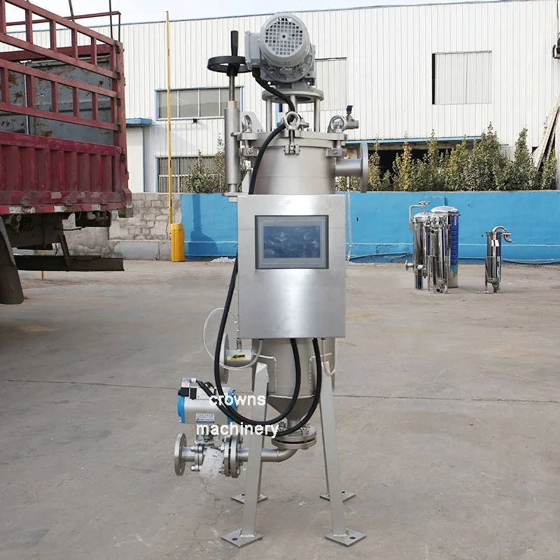 Customized SS304 316 Scraper Type Auto Self-cleaning Filter Brush Type Automatic Self Cleaning filter for chemical industry