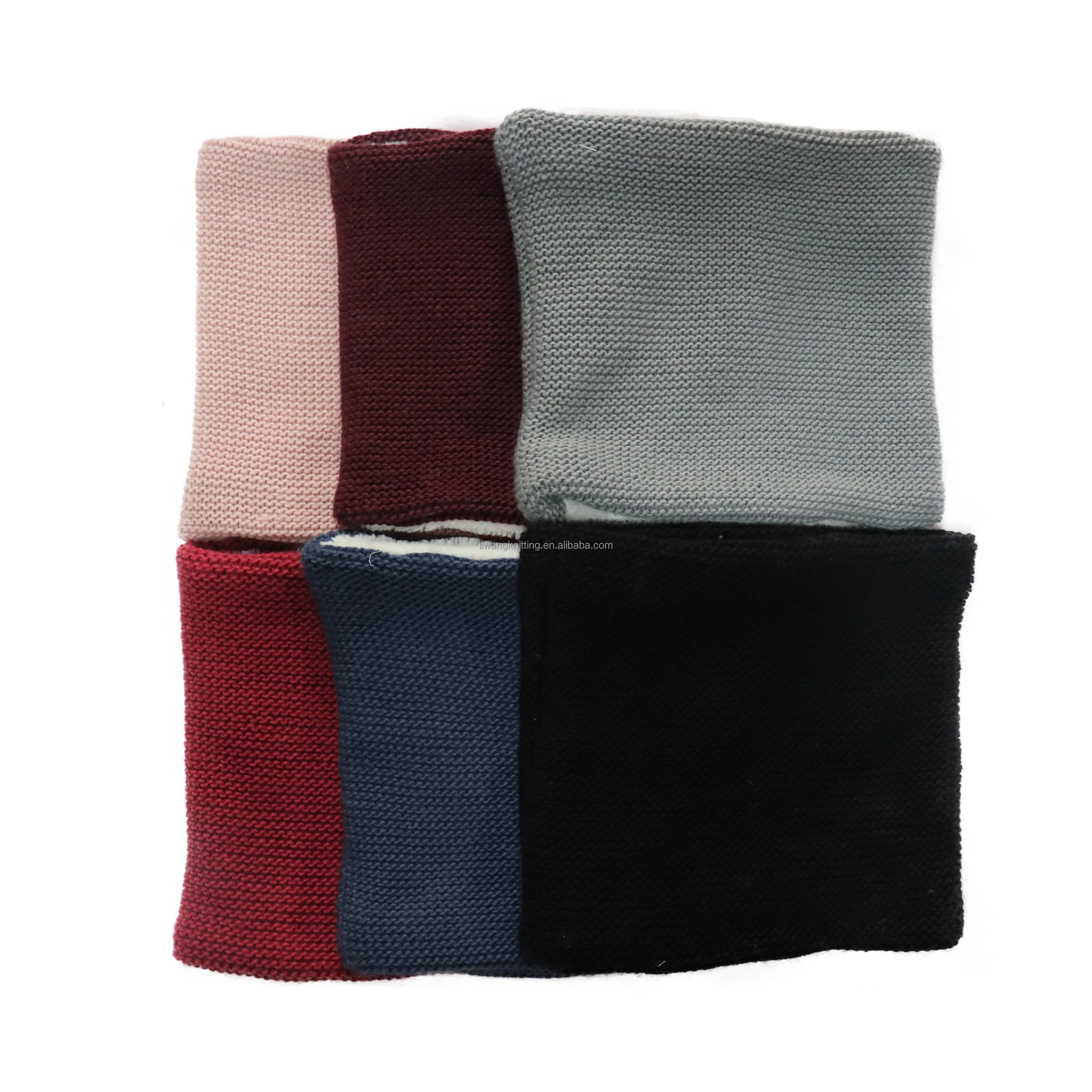 winter autumn spring warmly fashionable customized unisex acrylic knit  Snood / Loop / Neck warmer