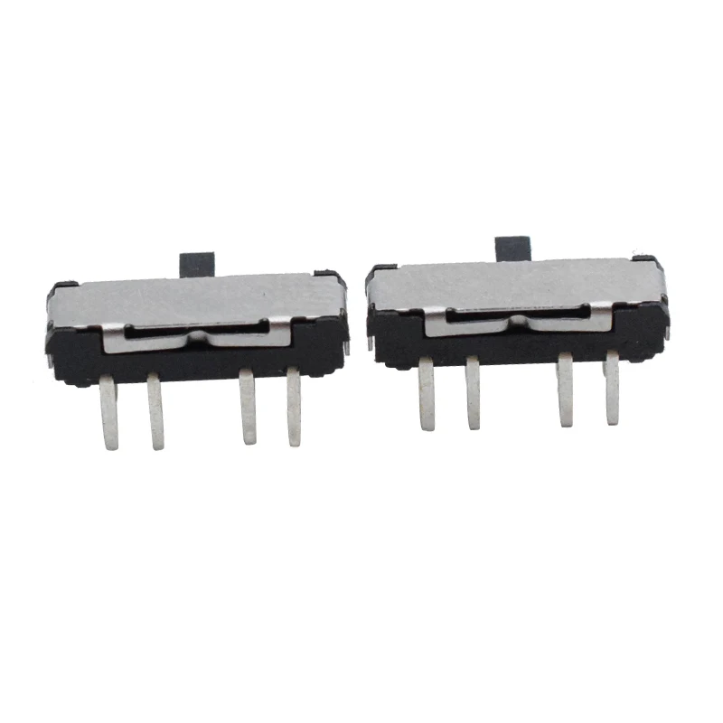 Высокая термостойкость MSK-23D18 DIP 8 pin ползунковый Переключатель зарядное устройство в металлическом корпусе слайд вкл/выкл переключатель 12V