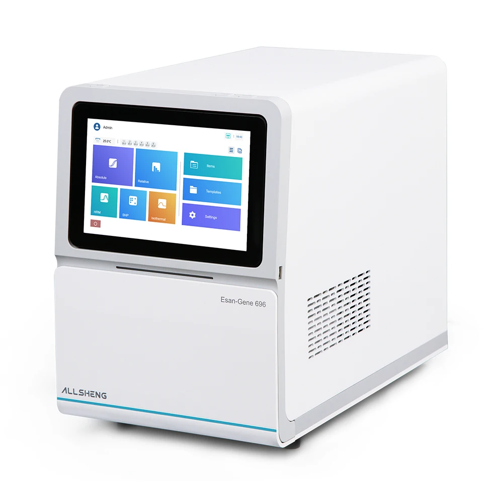 100~240V Real-Time PCR System Qualitative / Quantitative Portable PCR Thermal Cycler Price Machine